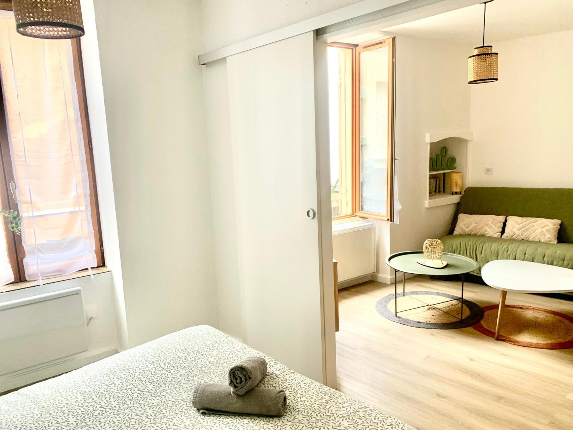 Charmant Appartement Au Coeur De Neuville - Lyon A 20Mn Eksteriør billede
